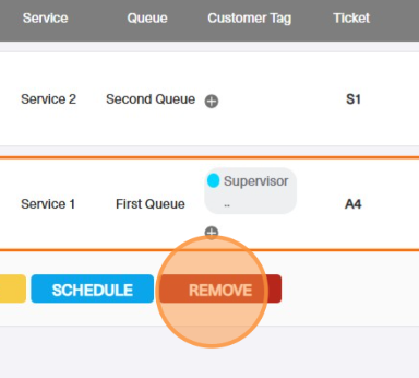 Remove from Queue